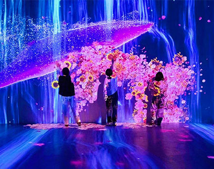 Ultime soluzioni aziendali su Proiettori 3D rendono lo spazio immersivo negli Emirati Arabi Uniti da 5 set proiettori rendono la proiezione immersiva.