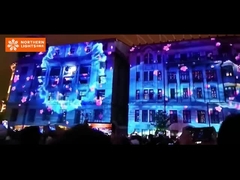 Grandi proiettori 3d per l'outdoor Proiettori per l'hologramma Pubblicità 3d Mapping Show Proiettori Video Machine