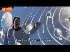 Proiettore murale Sistema di proiezione interattiva per musei