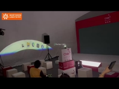 Seeball 8 m di diametro schermo di proiezione di cupola a pressione negativa