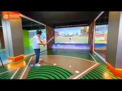 giochi interattivi su proiettore Sport Ar Indoor Amusement Baseball Simulator