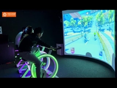 Virtual Cycling Fitness Spinning Bike Interactive Smart Park Outdoor Grande schermo Sport Fitness Pro