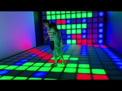 Led Activate Gioco Led Pavimento 30x30cm Interattiva Luce Gioco Attivo Led Pavimento