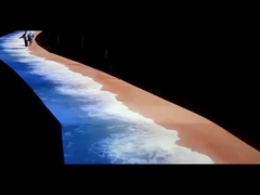 IP67 Sistema di proiezione interattiva a pavimento 6000 lumens Proiettore interattivo a pavimento