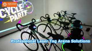 Sistema di fitness intelligente per bici con proiezione interattiva per ciclismo gamificato