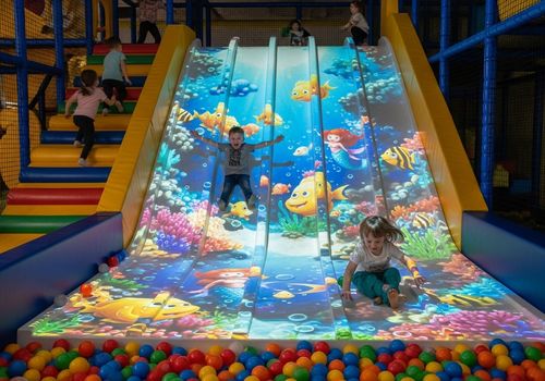 Ultime notizie aziendali su How Interactive Projection Empowers Slides, Smash Walls, and Sandboxes: Creating Magical Experiences in Playgrounds