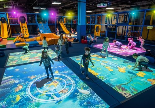 Ultime notizie aziendali su How to Create a Membership Retention Loop for Children's Playgrounds Using Immersive Interactive Projections