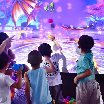 Buon prezzo Giochi di proiettore interattivo per il muro per tutti in uno AR Smash Ocean Balls Proiezione per bambini Museo del parco giochi interno in linea