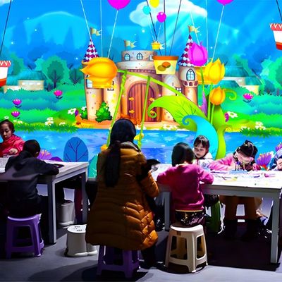Buon prezzo Prodotti per interni Sistema di proiettore interattivo AR Scansione stile di pittura Giochi Software in linea