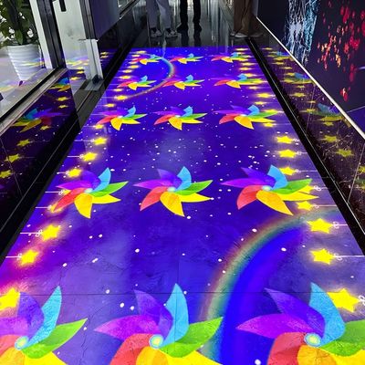 Buon prezzo Nuovo Hot Sale Indoor Multi Scenes Pubblicità Interattivo Gioco Proiettore a Pavimento in linea