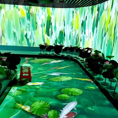 Buon prezzo Fogli da parete decorative Proiezione 3D creativa Magic Mural Interactive Experience in linea