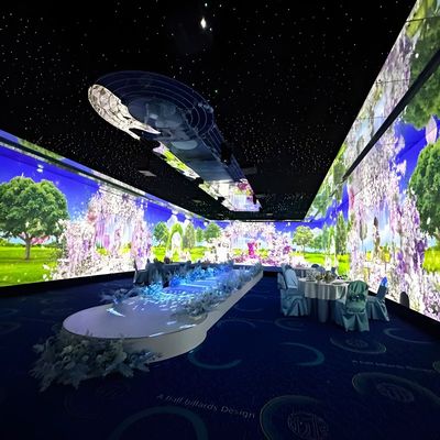 Buon prezzo Sala nuziale proiettore immersivo esperienza dei sogni sala banchetti proiettore immersivo in linea