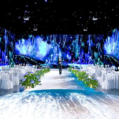 Buon prezzo Nuova tecnologia 3d Immersive Experience Proiettore Sala da pranzo Immersive Projection Room in linea