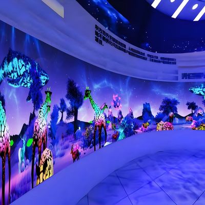 Buon prezzo 110V-250V Proiezione interattiva a muro immersiva per sala espositiva in linea