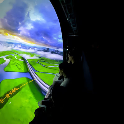 Buon prezzo Esperienza immersiva a 360 gradi Proiezione Cupola Screen Cinema volante in linea