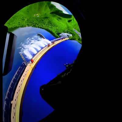 Buon prezzo Parco di divertimenti Realtà virtuale Cinema 9d Cinema volante Dome Screen in linea
