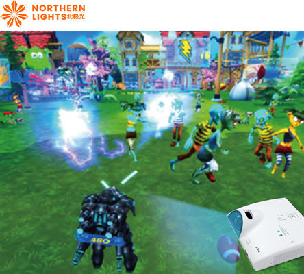 Buon prezzo Mech Warrior Proiezione Interattiva Gioco Proiettore murale per Naughty Castle in linea