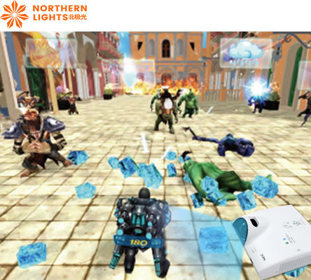 Buon prezzo Proiezione olografica 3D Mechwarrior Giochi interattivi proiettore per bambini in linea