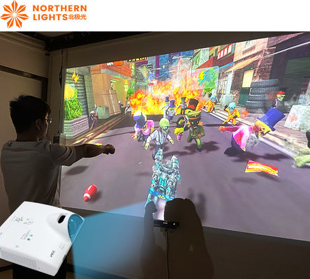 Buon prezzo Holographic 3400 LM Interactive Wall Projection Beam Gioco Interattivo in linea