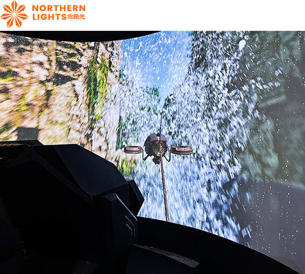 Buon prezzo 2 file 10 posti Vr Cinema 3d Orbit Cinema Track Immersive Projection in linea
