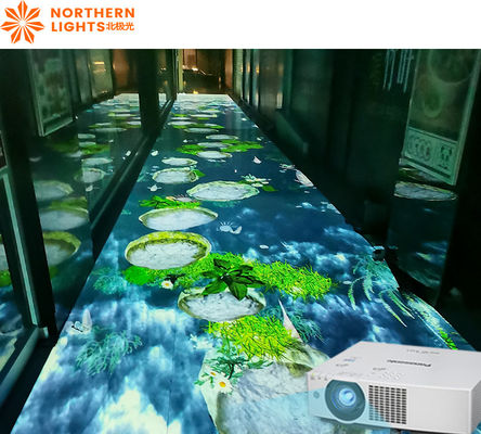 Buon prezzo 3D Immersive Room Holographic Floor Proiezione interattiva per progetti turistici in linea