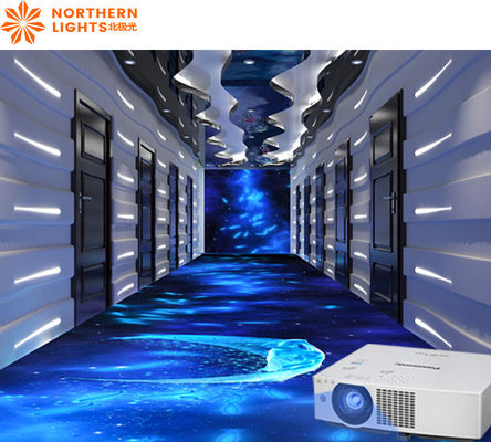 Buon prezzo 3200 lumens proiettore interattivo 3D per decorazioni alberghiere in linea