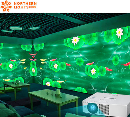Buon prezzo KTV Interactive Wall Projector 360 Immersive Projection 3200 lumens in linea