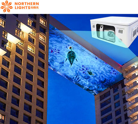 Buon prezzo 110V-250V proiettore di video mappatura per proiezioni interattive all'aperto in linea