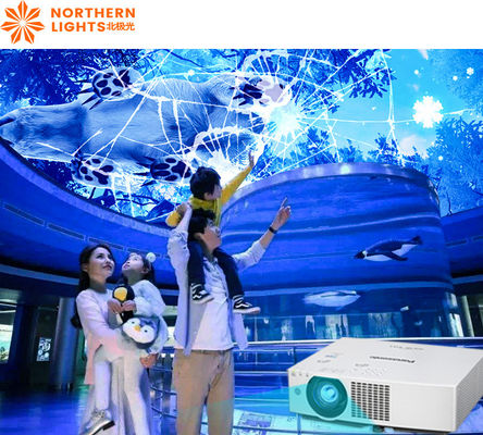 Buon prezzo Proiezione interattiva Sky Screen Proiettore immersivo per centri commerciali in linea