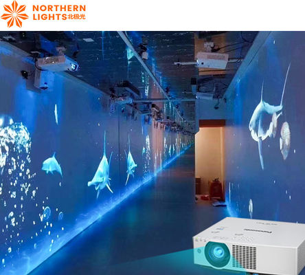 Buon prezzo Luce del Nord Decorazione muraria immersiva Proiettore murario interattivo in linea