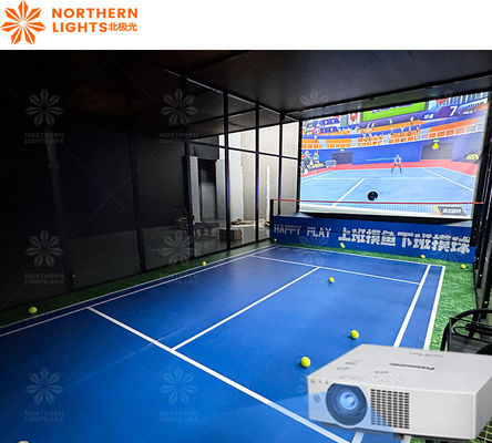 Buon prezzo Ar Proiezione Interattiva Tennis Intelligente Modalità Professionale Interattiva Squash in linea