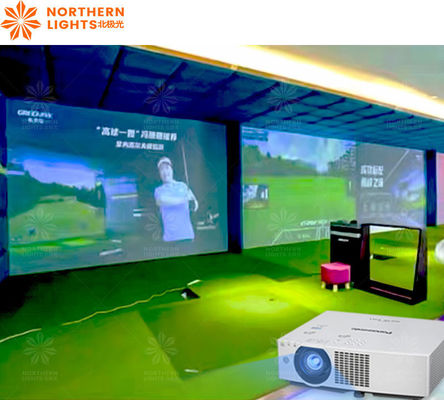 Buon prezzo Simulatore di golf per il tempo libero Proiezione interattiva Simulatore di golf per il centro giochi indoor in linea