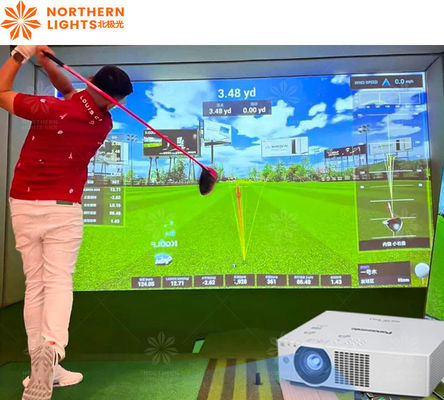 Buon prezzo Simulatore di golf 3d Sport Simulatore di golf Sistema di golf personalizzato Equipaggiamento della macchina da golf in linea