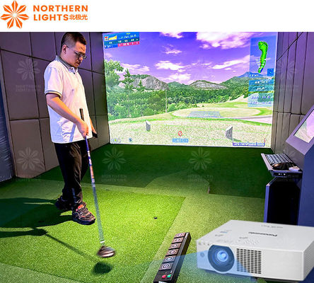 Buon prezzo Simulatore di golf da 500 kg di massima capacità per il sistema coreano in linea