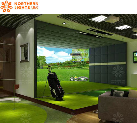 Buon prezzo Simulatore di golf casa camera di chiusura Set colpire Golf allenamento ausili a casa in linea