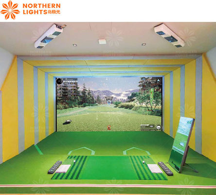 Buon prezzo Schermata di impatto del simulatore di golf per l'allenamento di golf indoor e outdoor in linea