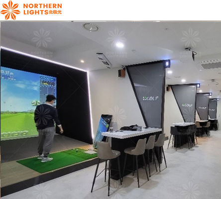 Buon prezzo Proiezione interattiva sullo schermo del golf Ar Golf Sport Simulator For Sport Amusement Park in linea