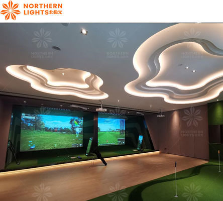 Buon prezzo Simulatore di golf di lusso all'interno Gioco interattivo Proiettore Ar professionale in linea