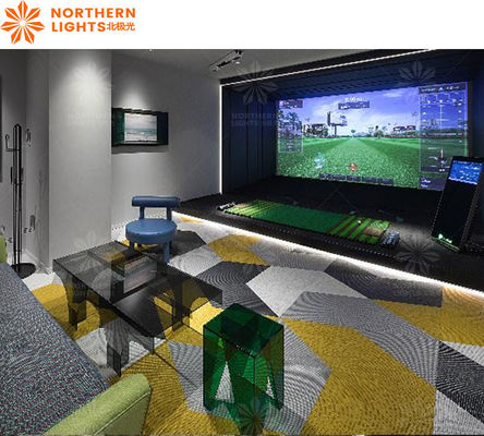 Buon prezzo Simulatore di Golf Indoor Simulatore di gioco di golf per l'intrattenimento in linea