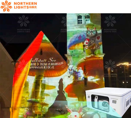 Buon prezzo Mapping di proiezione 3d all'aperto con schermo video sulla parete Decorate edificio casa in linea