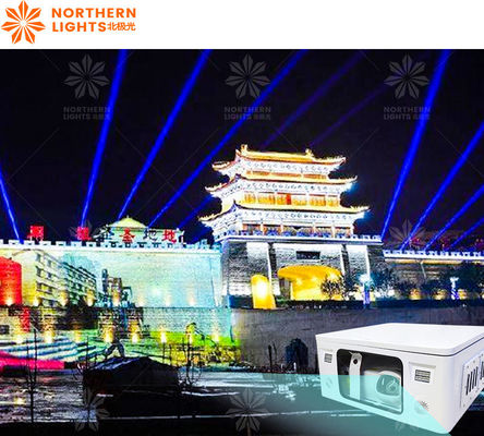 Buon prezzo Progettazione laser 3d per edifici esterni con videoprogettore in linea