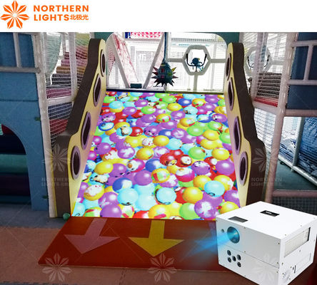 Buon prezzo Parco giochi interno per bambini giochi di diapositive di proiezione interattiva in linea