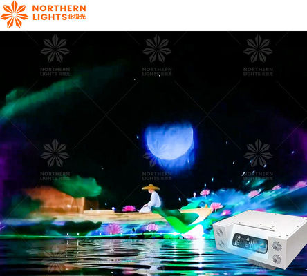 Buon prezzo Proiezione interattiva mappatura lago esterno Fontana schermo d'acqua schermo d'acqua esterno Fontana proiezione in linea