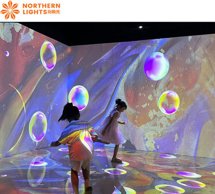 Buon prezzo Sistema di proiezione a muro immersivo romantico a 360° Proiettore per mostre d'arte immersive in linea