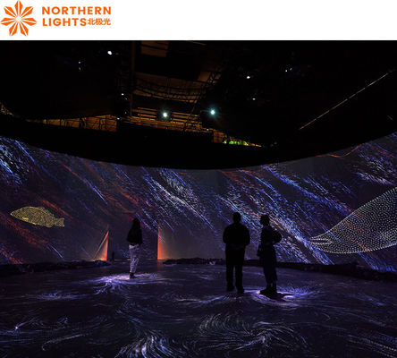 Buon prezzo Mostra del Digital Art Museum 3d Immersive Mapping Projector Proiezione interattiva in linea