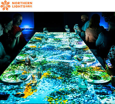 Buon prezzo Dining Proiettore Interattivo per un'esperienza di ristoro immersiva in linea