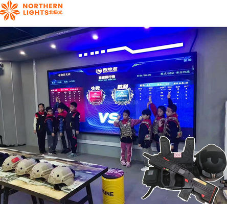 Buon prezzo Commercial Gun And Vest Multiplayer Wireless Laser Tag Equipment Gioco di sistema in linea