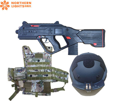 Buon prezzo Attrezzature per giochi di tiro commerciali Set di giochi di battaglia con pistola laser in linea