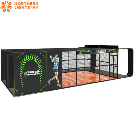 Buon prezzo Northern Lights Professional Indoor AR Sports Badminton Giochi di palla indoor in linea