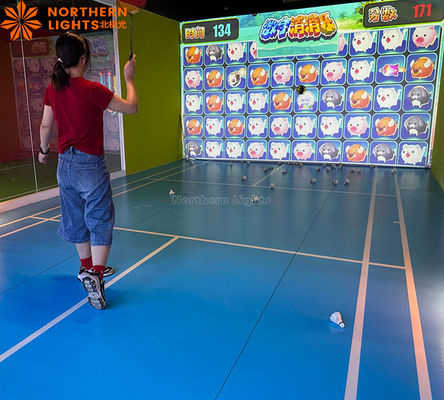 Buon prezzo Grande sala sportiva digitale Simulatore di proiezione di baseball di badminton Decompressione in linea